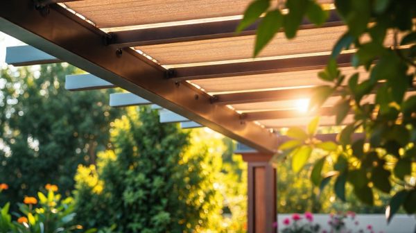 5 raisons d'investir dans une pergola à lames orientables