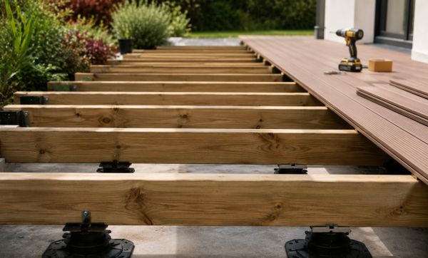 Lambourde : des pièces fondamentales dans la construction de terrasses