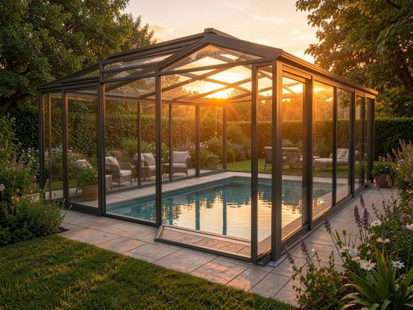 Models d'abris de piscine à considérer pour embellir votre jardin