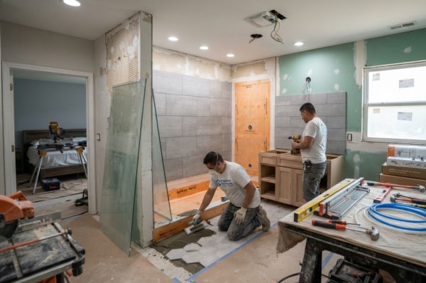 Rénovation salle de bain à Pau : comment cela se déroule ?